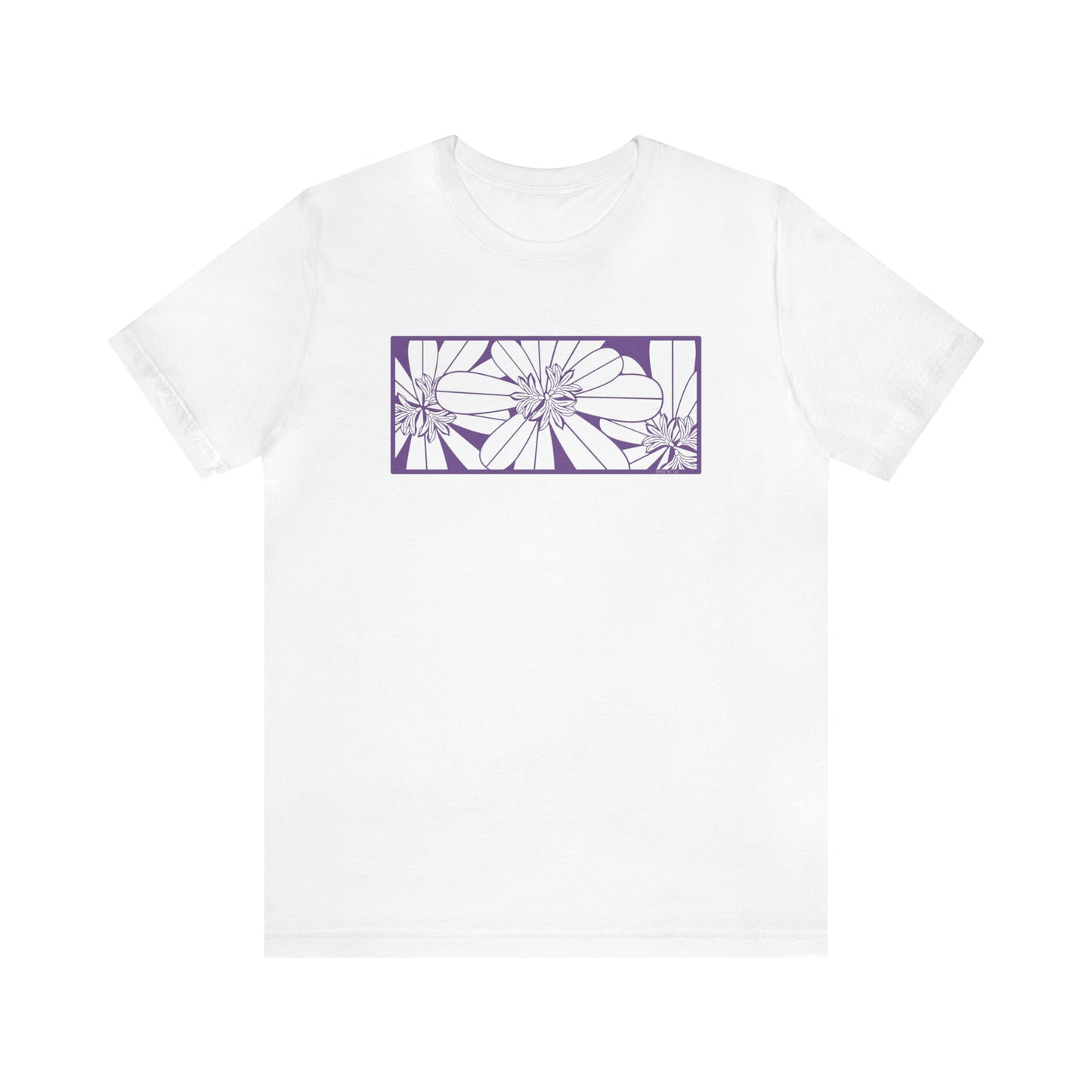 Naupaka T-Shirt - Block Print Inspired