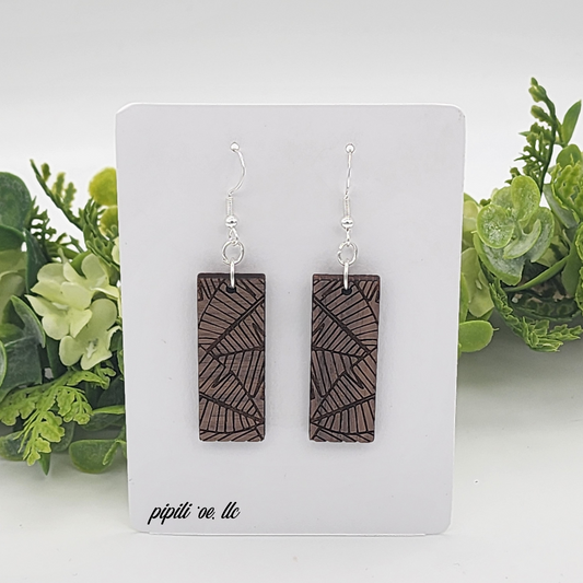 Banana Leaf Earrings