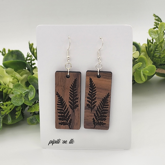 Palapalai Fern Earrings