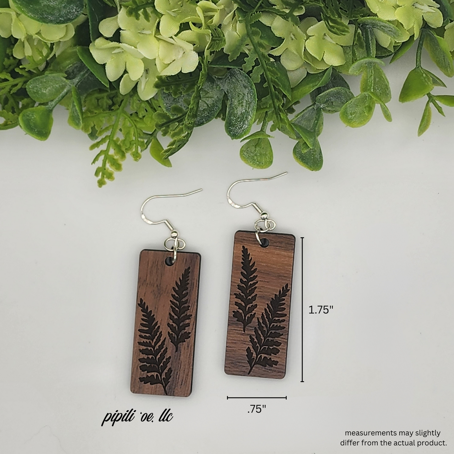 Palapalai Fern Earrings