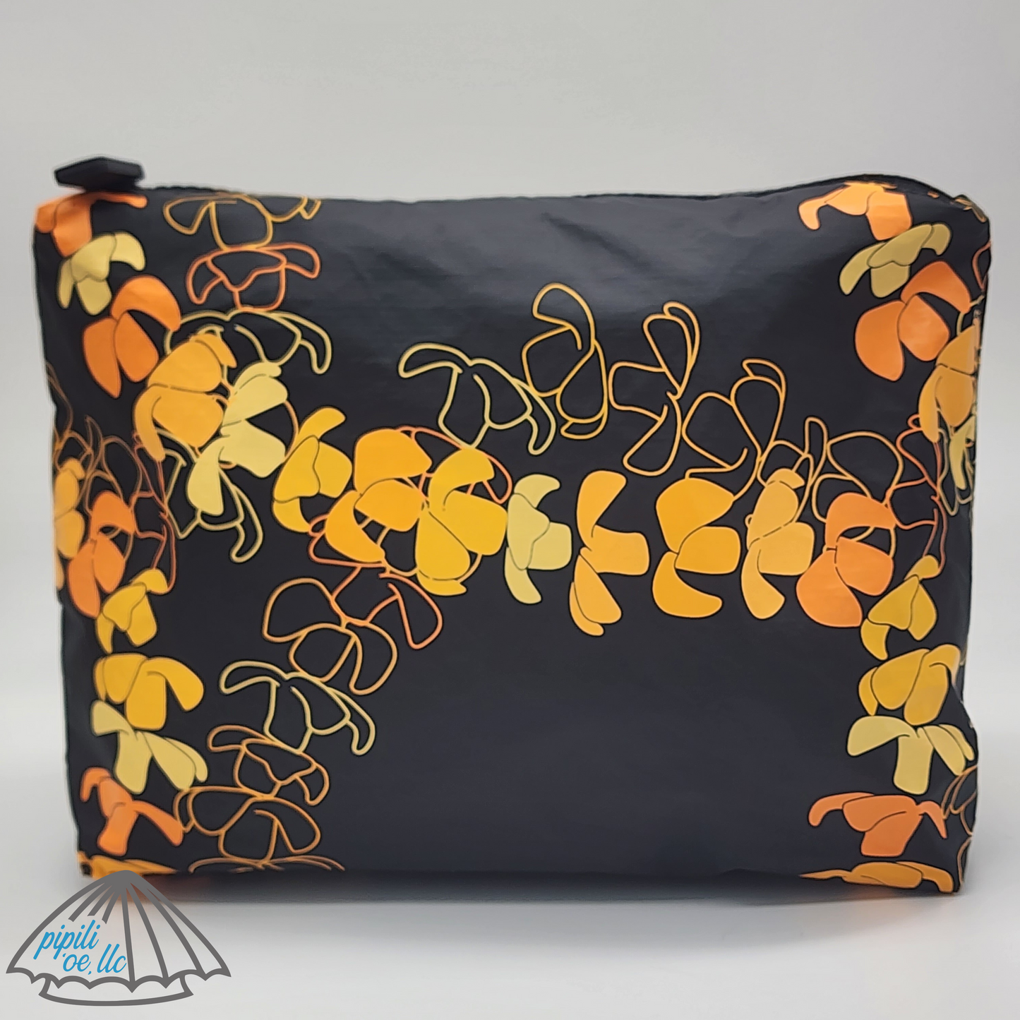 Puakenikeni Lei Travel or Cosmetic Pouch