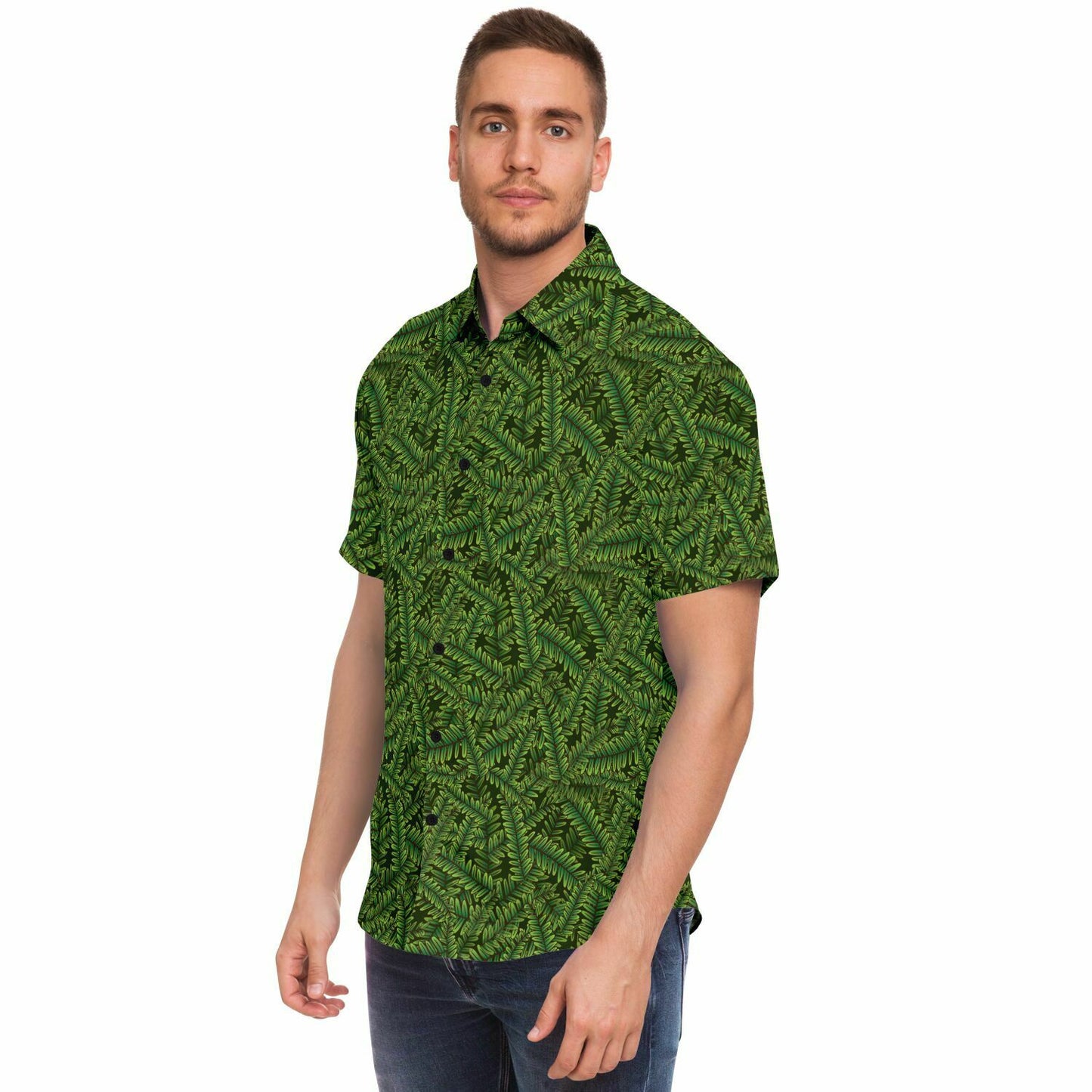 Kupukupu Fern Aloha Shirt