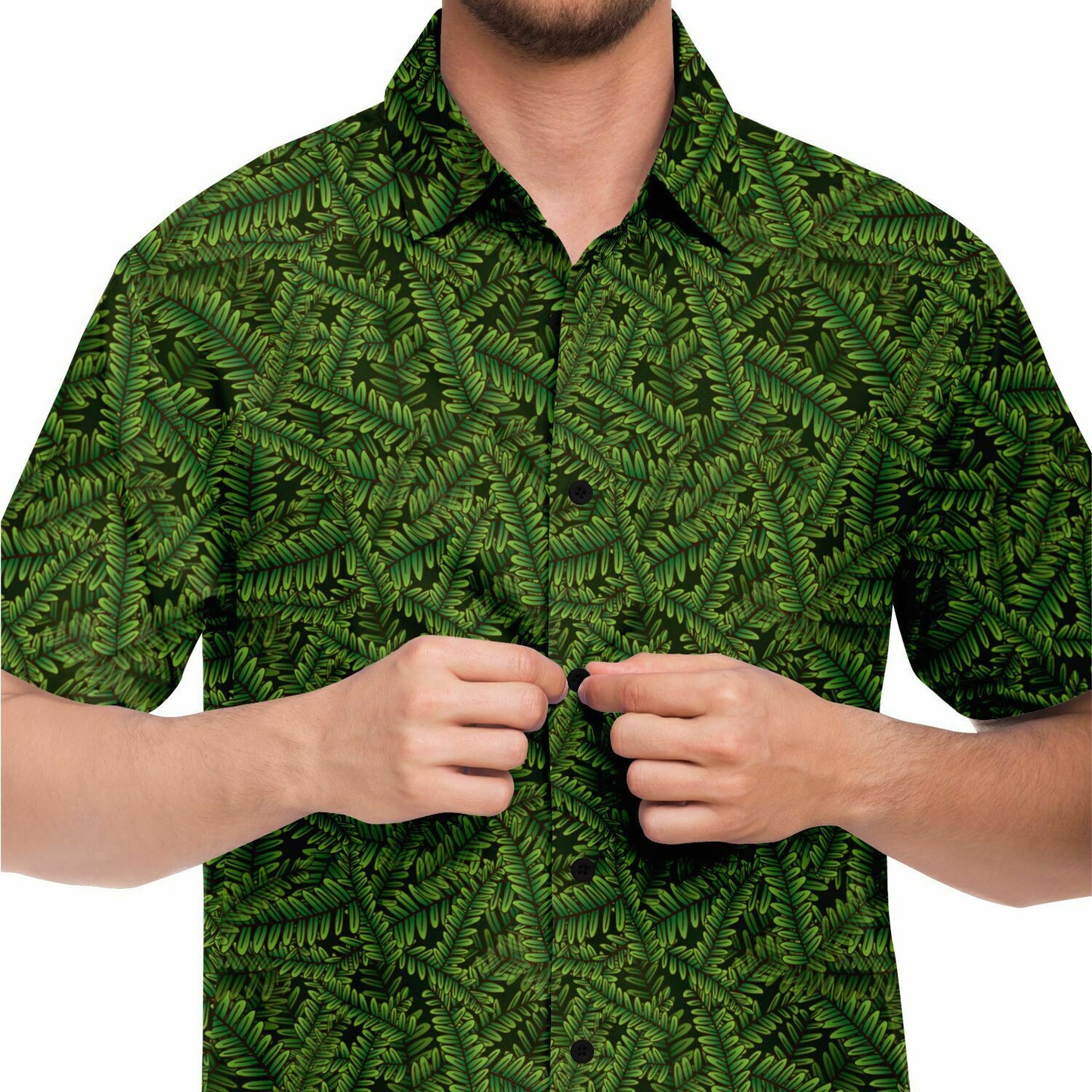 Kupukupu Fern Aloha Shirt